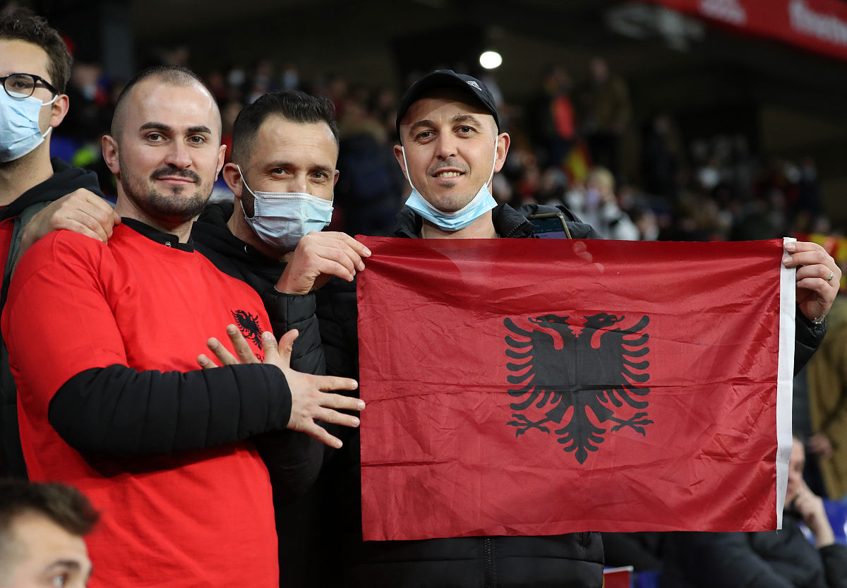 2022年3月26日,西班牙,2022足球友谊赛,西班牙2-1阿尔巴尼亚.albania 