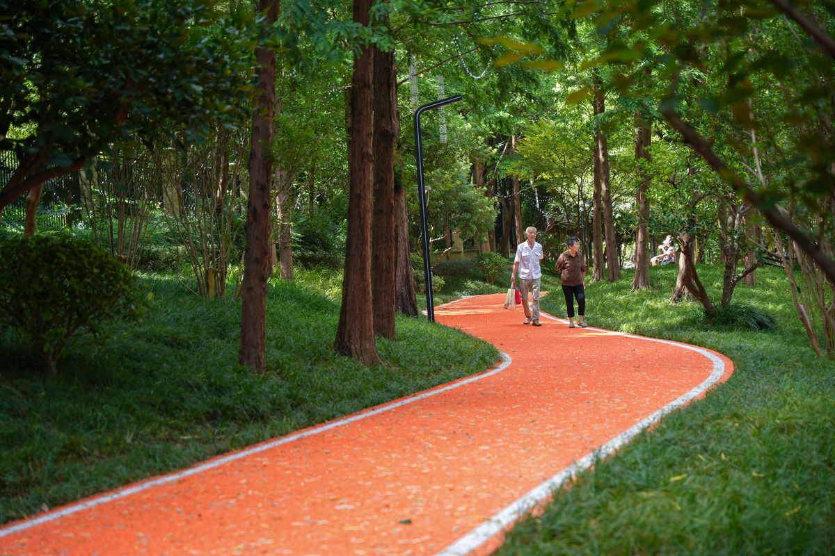 奥林匹克森林公园智慧跑道：智能运动，全民健身