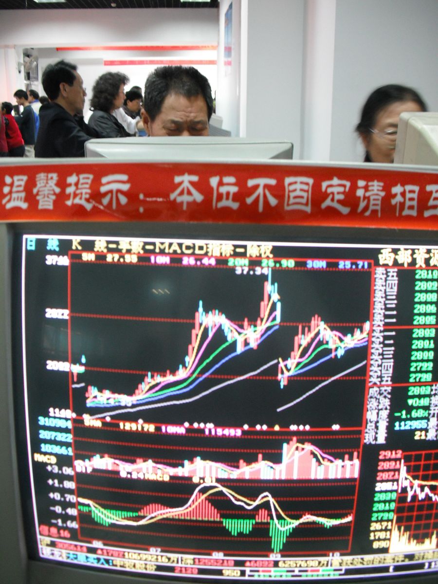 如何看股票竞价图