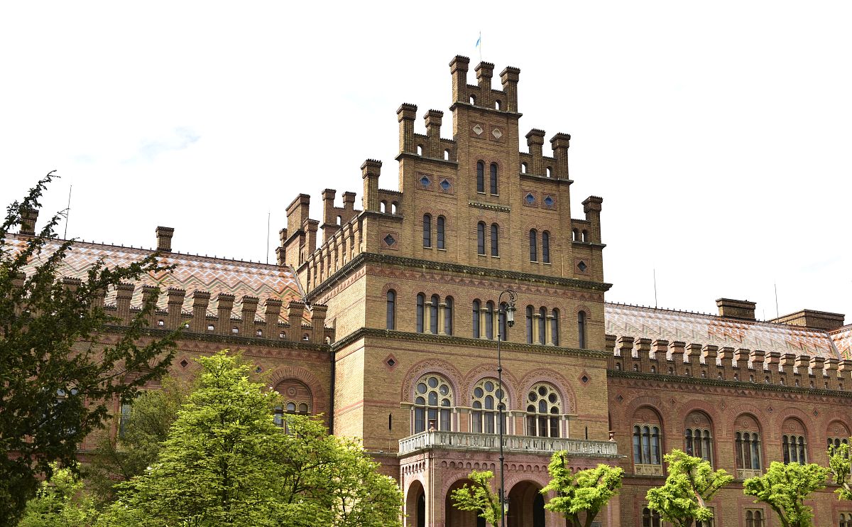 当地时间2017年5月12日,乌克兰切尔诺夫策大学(university of cherniv
