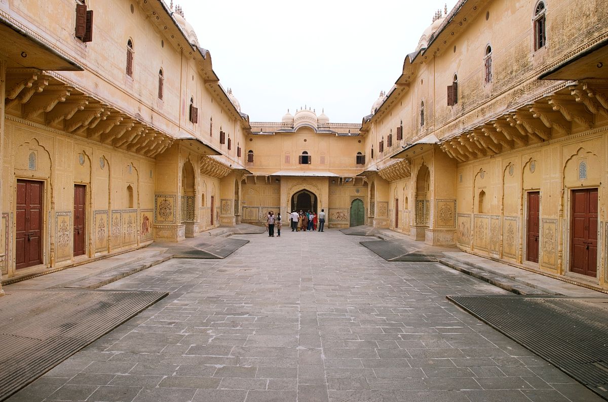 madhavendra palace. (photo by: india picture/uig via getty image