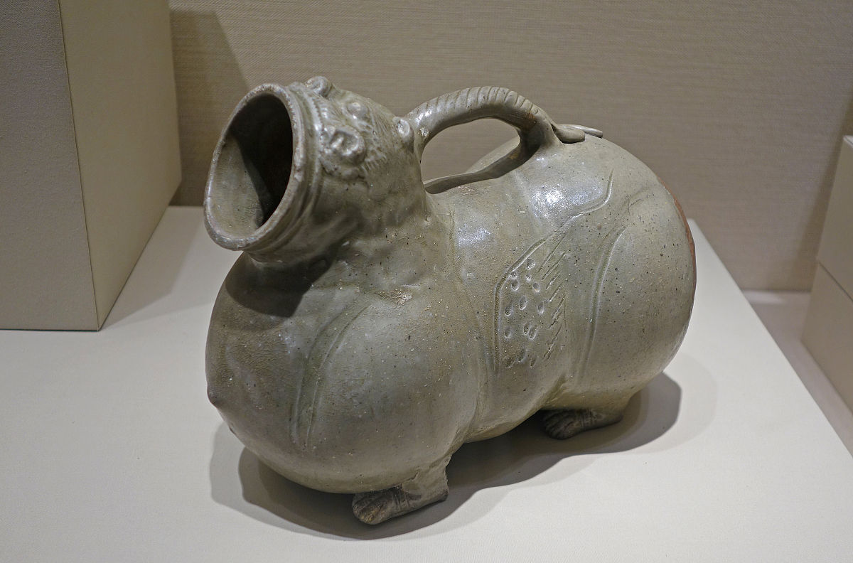 2019年02月16日 青瓷虎子,三国—西晋,辽阳上王家晋墓出土,辽宁省博物