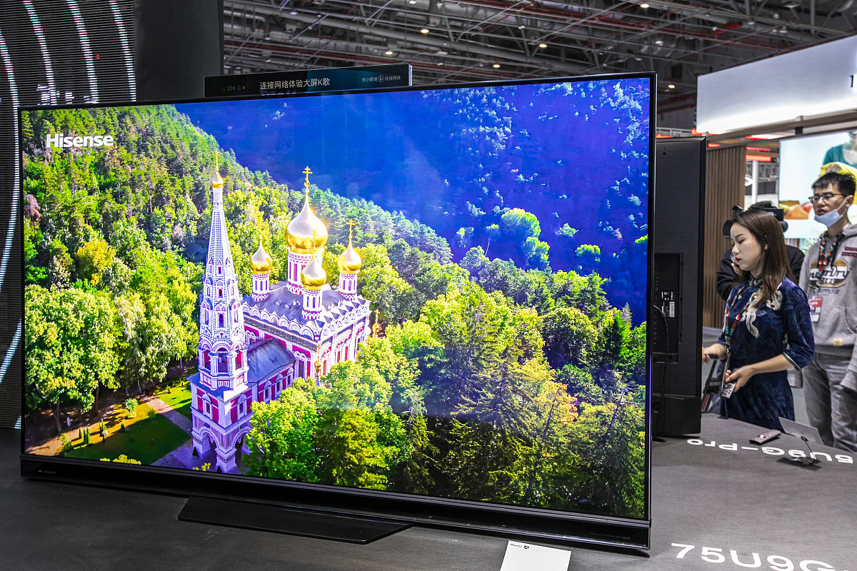 海信电视 85E7G 85英寸4K超清智慧屏 130高色域超薄社交全面屏 液晶智能平板电视机巨幕特价5100仅限一台先到先得写成诗