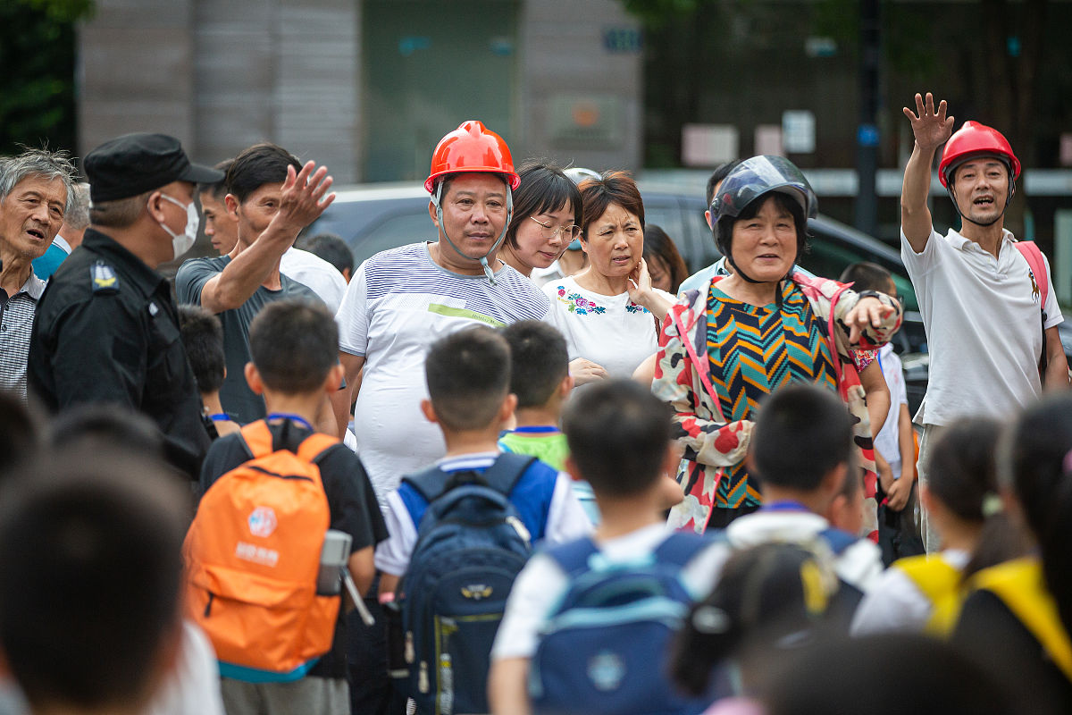 2021年7月19日,杭州,小学生暑期托管服务开展首日,西湖区暑期托管服务