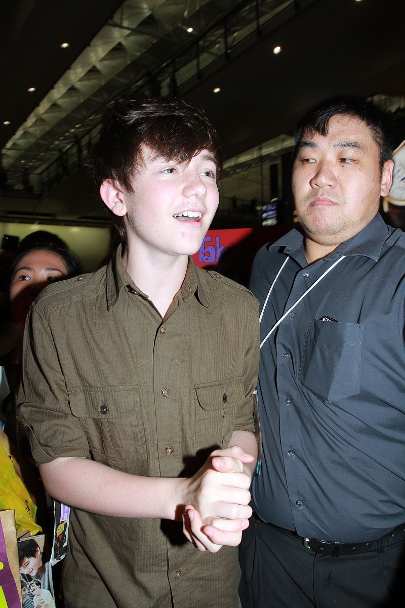 2012年4月28日,香港,天才神童,lady gaga师弟格雷森·蔡斯greyson cha
