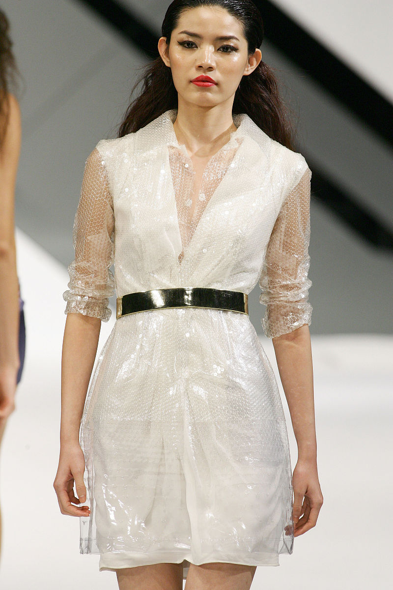 2010年1月19日讯,香港,2010香港时装周(秋冬).moiselle品牌秀场.a mod
