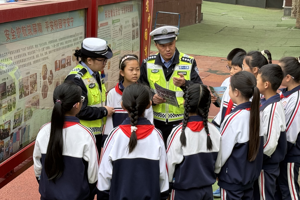 2026年4月13日,陕西渭南大荔县仁厚里学校开展全民日,
