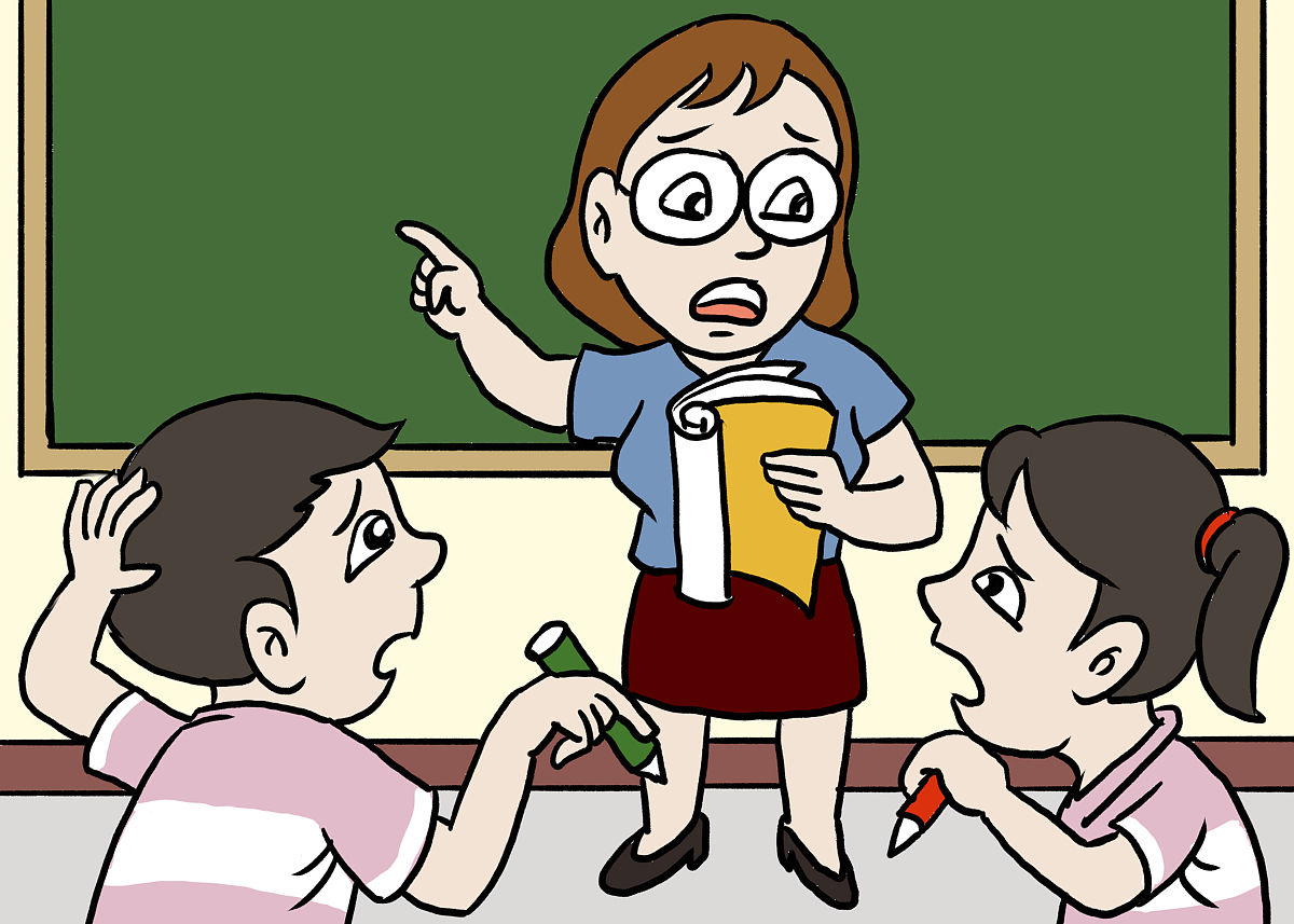 孩子上课偷吃零食家长咋回复老师的话