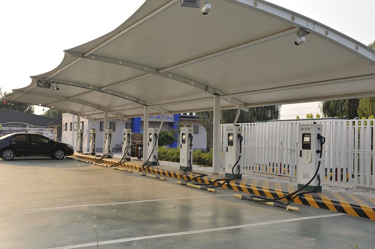 为办公大楼增设非机动车蓬及冲电桩的报告