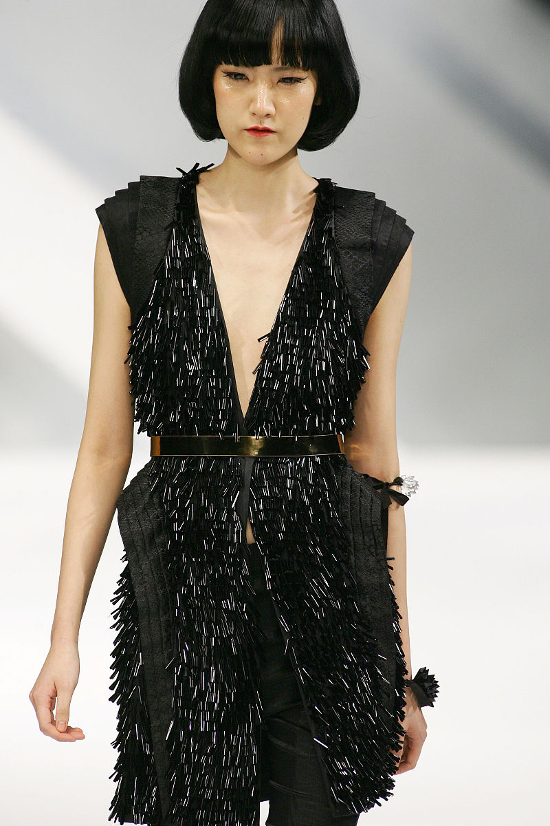 2010年1月19日讯,香港,2010香港时装周(秋冬).moiselle品牌秀场.a mod