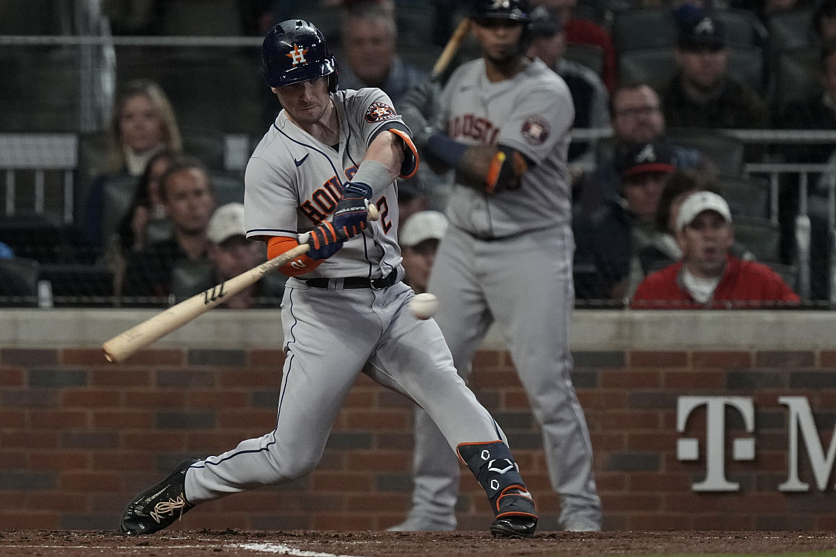 2021年10月31日,美国,2021mlb世界大赛g5,亚特兰大勇士vs休斯顿太空人