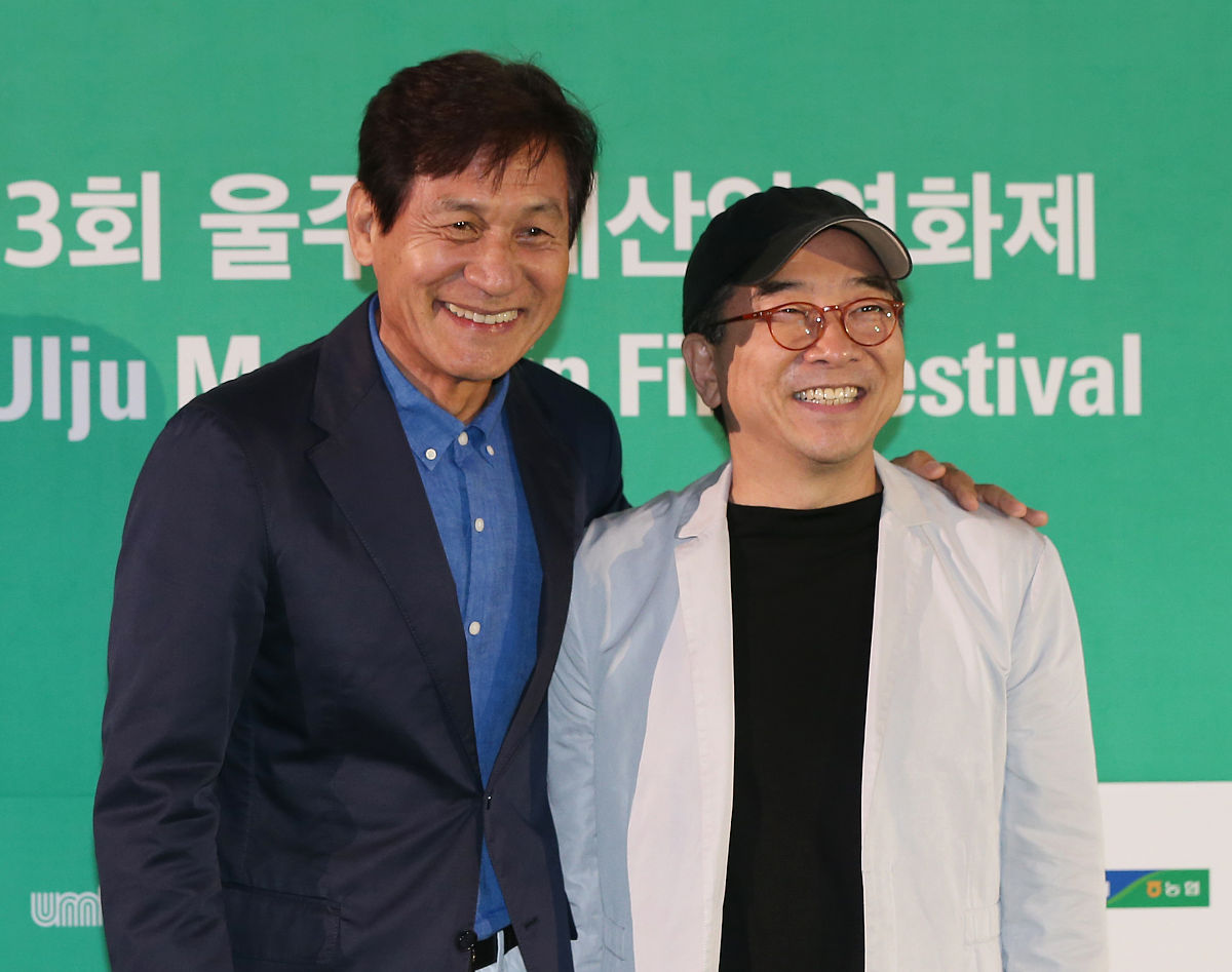 2018年9月7日,韩国蔚山, 明星亮相第3届蔚山电影节.安圣基,        (=