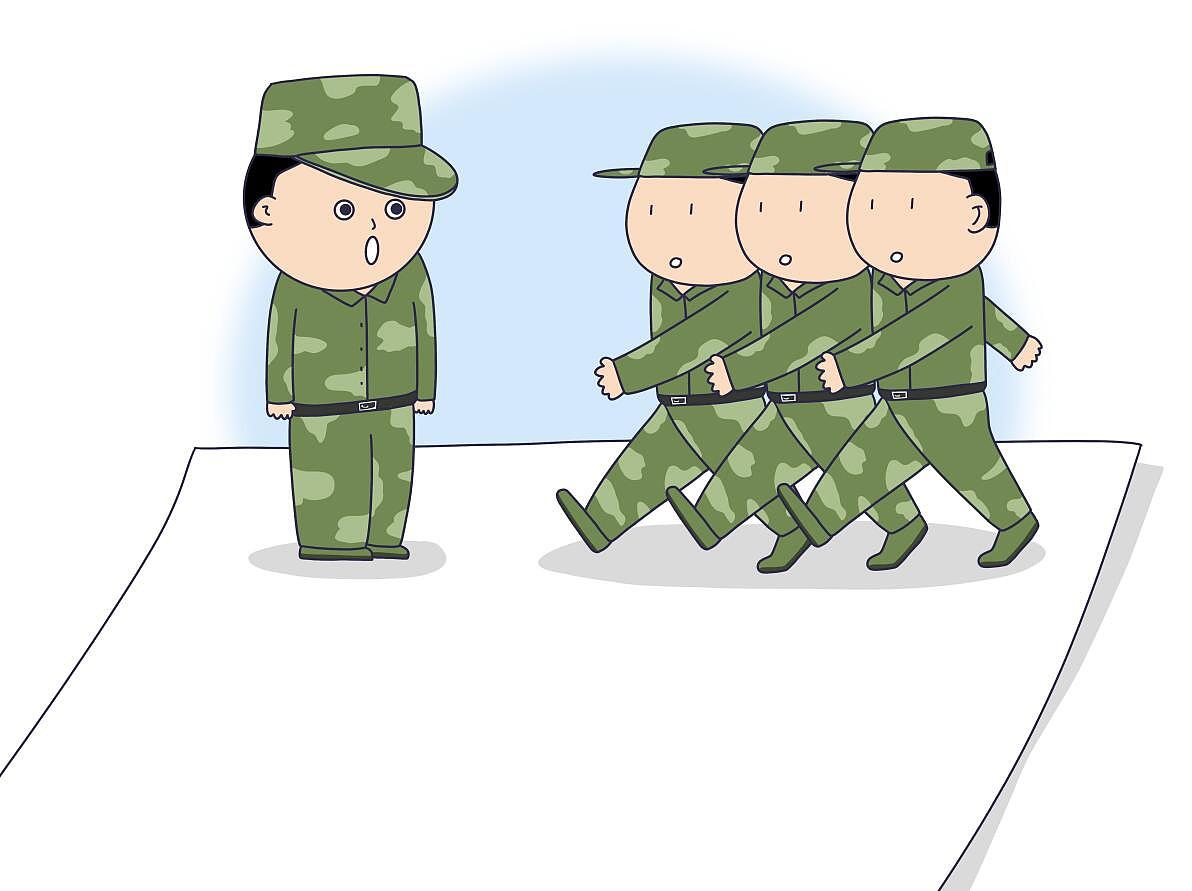 六款军人卡通形象起名，可爱有寓意！