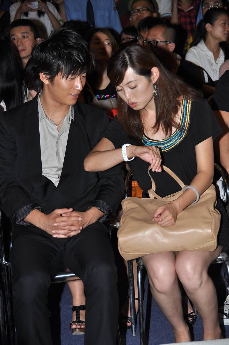 2011年8月19日,上海,众星助阵男模大赛.  窦骁+++_+++男模大赛,模特赛