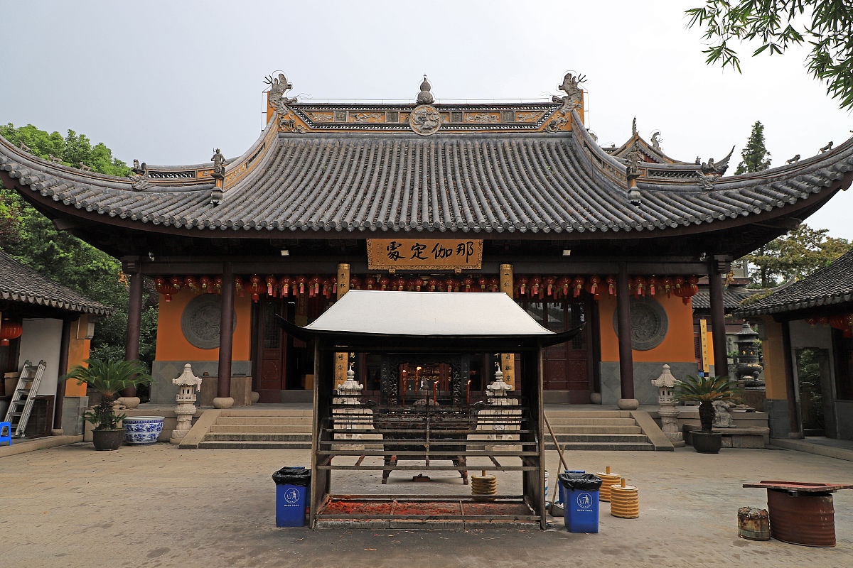 2021年9月2日,上海,圆津禅院.