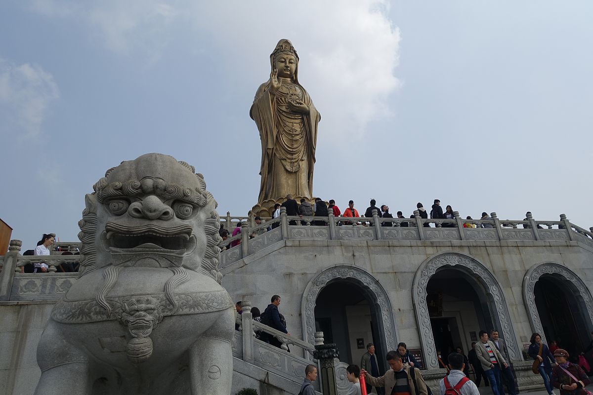 写一篇普陀山游记