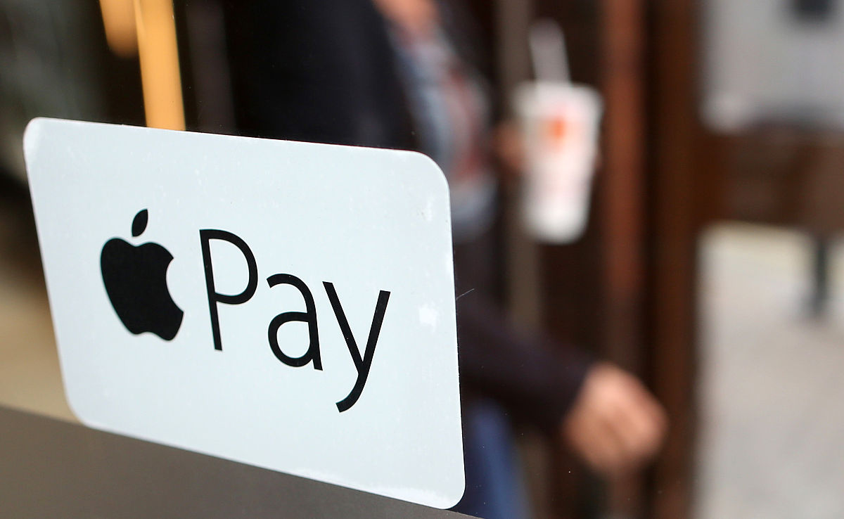当地时间2015年7月14日,英国伦敦,苹果公司的apple pay支付服务登陆英