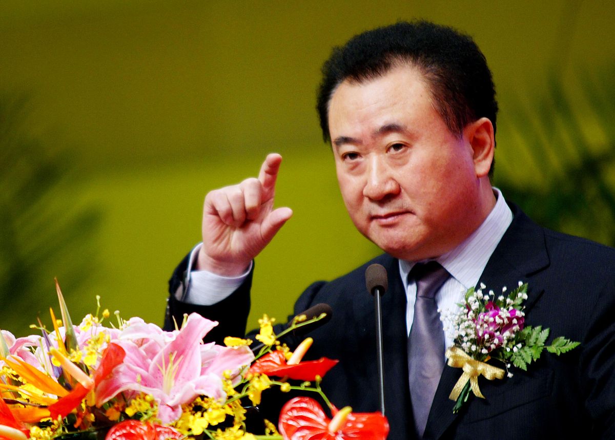 2010年4月17日,郑州,大连万达集团股份有限公司董事长王健林.+++_+++