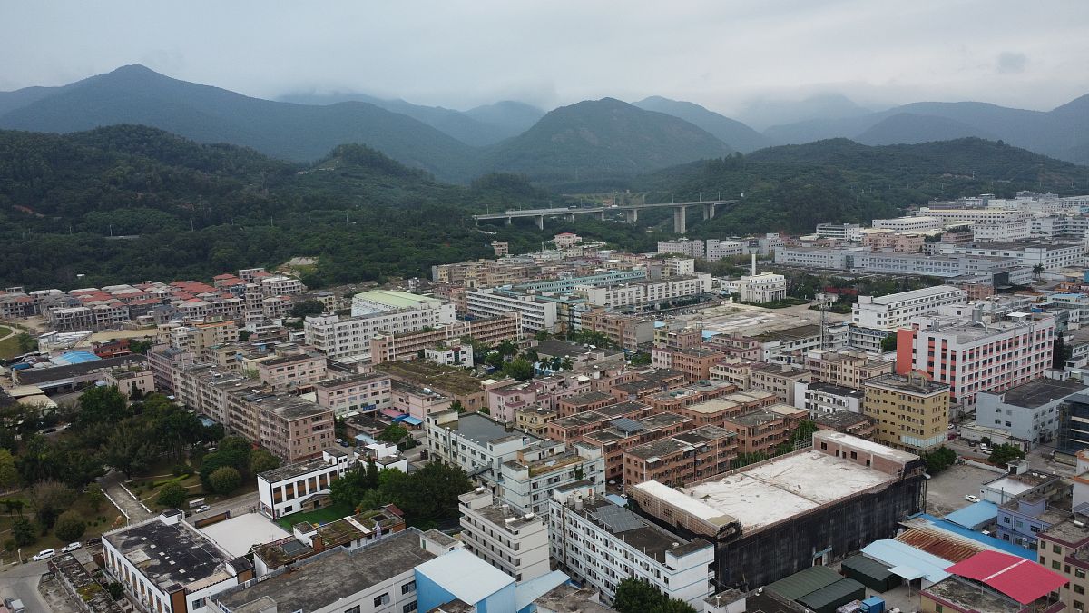 2021年10月23日,广东省东莞市清溪镇.
