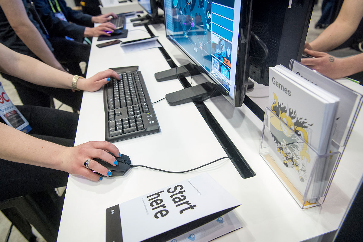 当地时间2019年3月20日,美国旧金山,gdc2019游戏开发者大会举行.an at