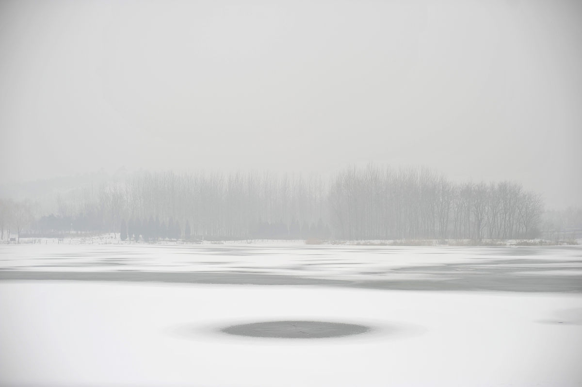 2012年12月15日,北京,奥林匹克森林公园雪景.+++_+++风光,风景,公园,