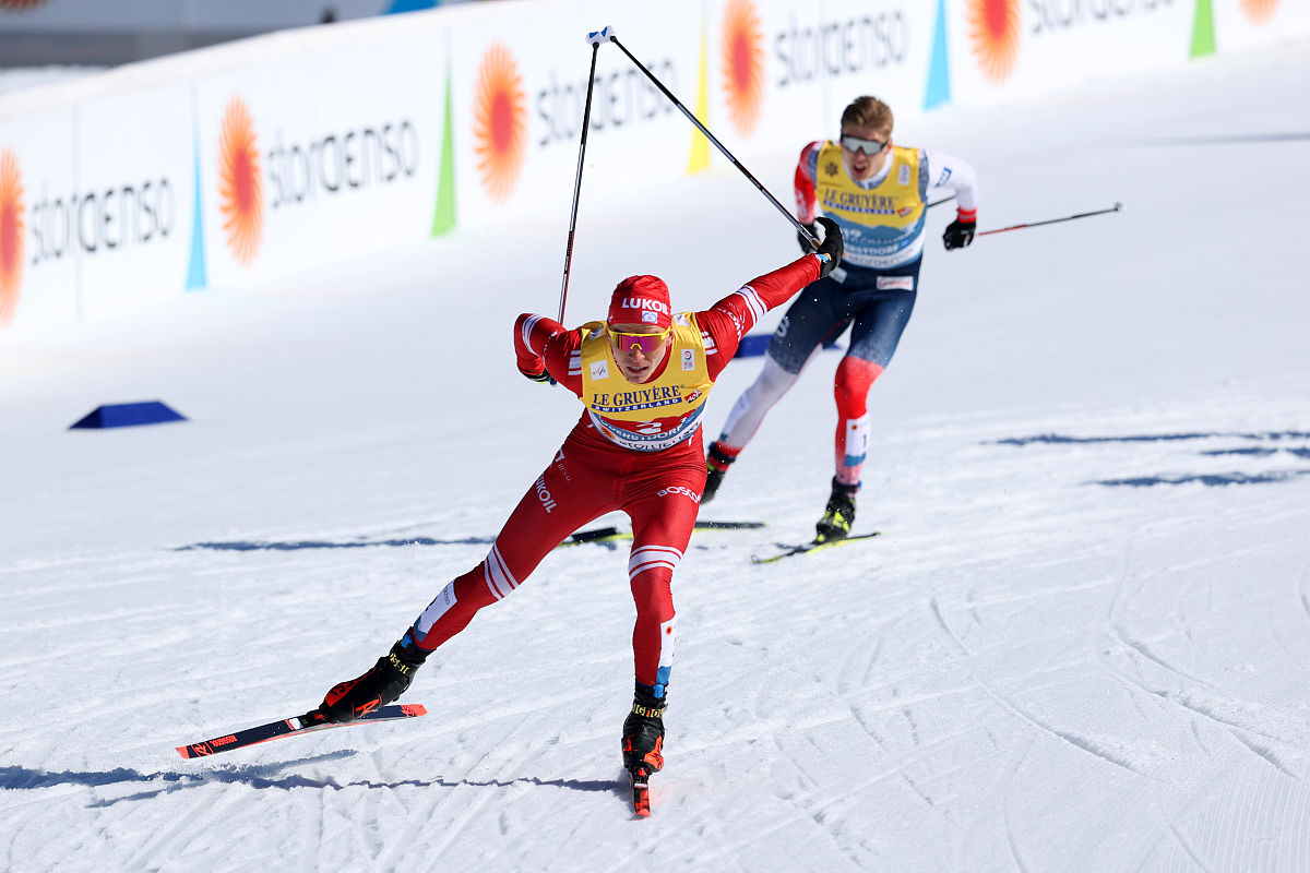 2021年2月28日,德国,2021北欧滑雪世界锦标赛2月28日赛况.oberstdorf,
