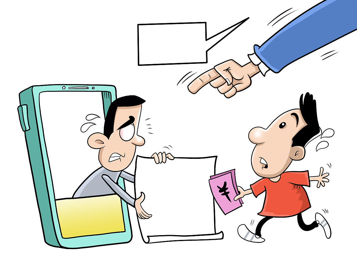 漫画:小心上当!加钱半小时出核酸结果是新骗局