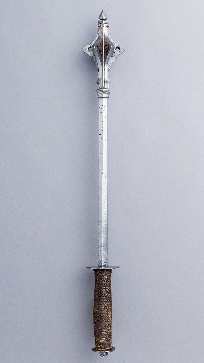 mace, possibly french, late 15th century. artist unknown. (photo