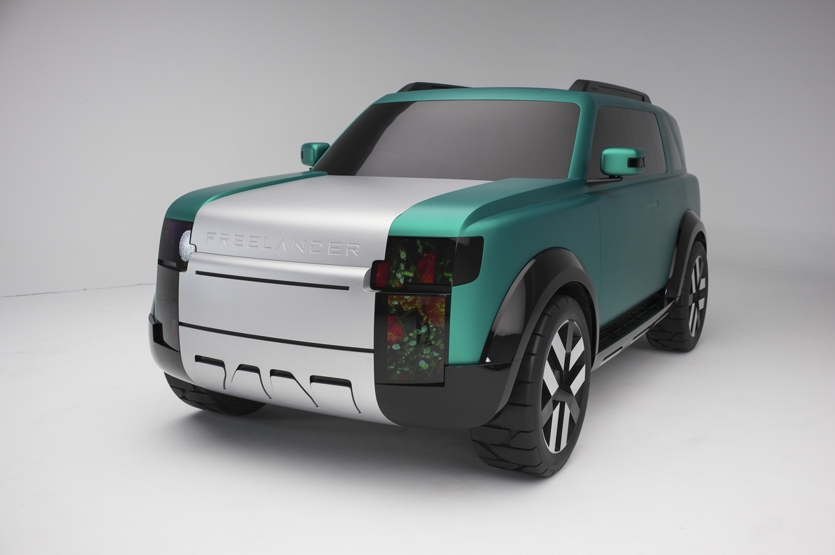 2026年3月31日,上海,一辆concept 97<strong>汽车</strong>在浦东美术馆