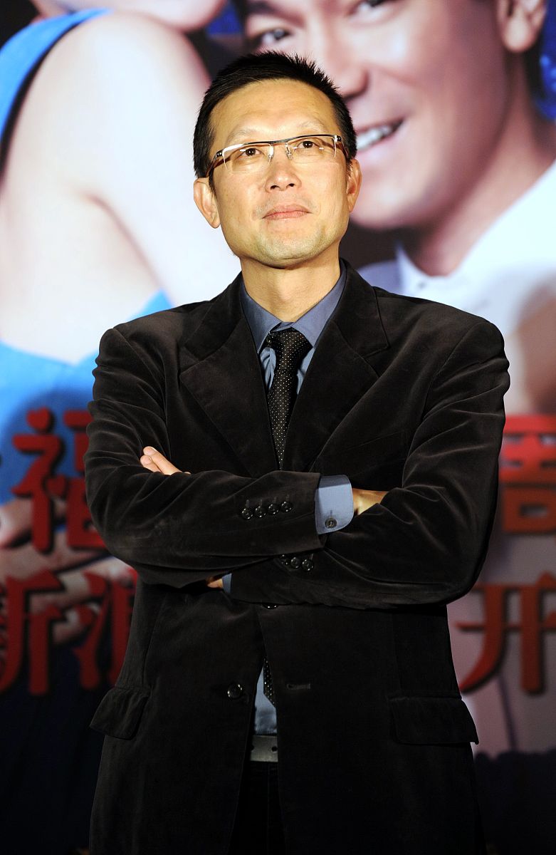 2009年1月13日,北京,爱情大片《游龙戏凤》举行官网启动仪式.刘伟强++