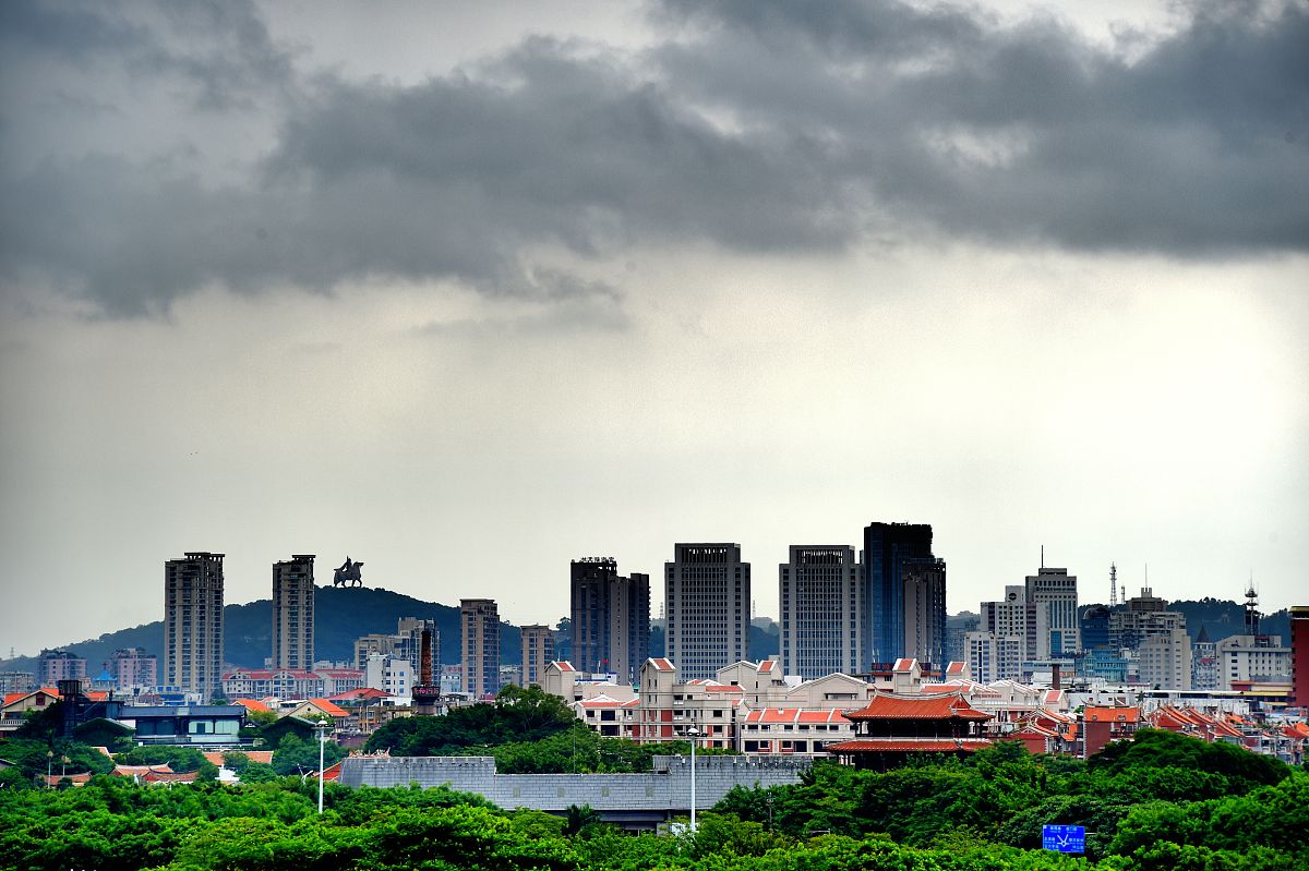 2019年8月1日,福建泉州城市风光.
