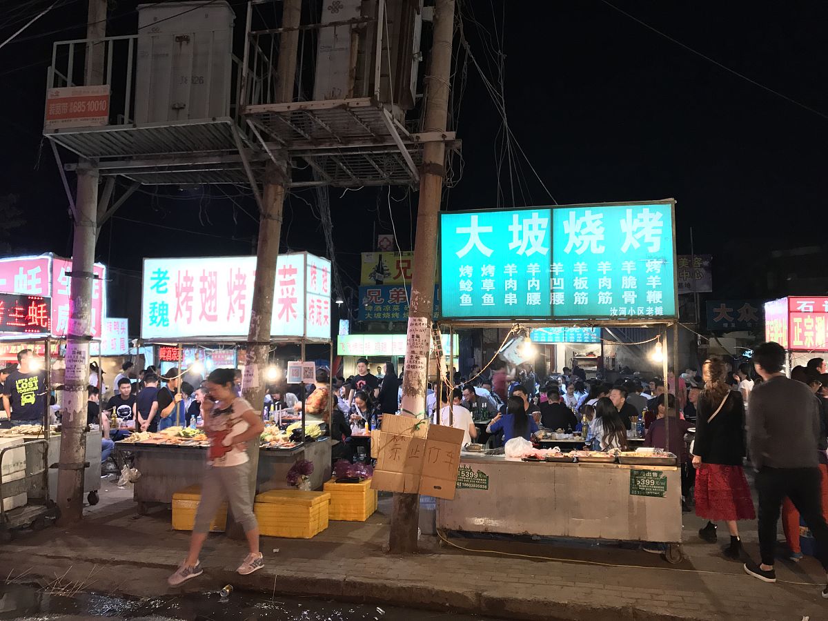 宝塔区中心街路边夜市食品安全满意度调查：34.22% 满意，65.77% 不满意