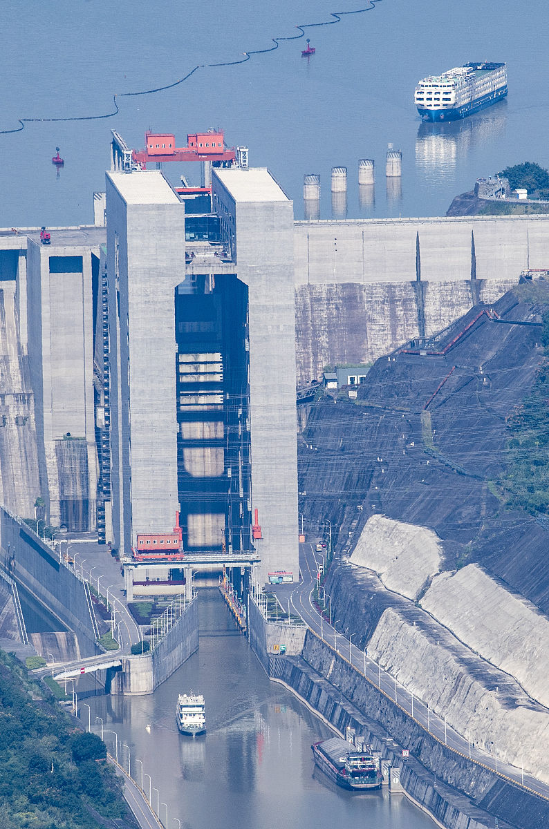 长江三峡升船机的重要信息