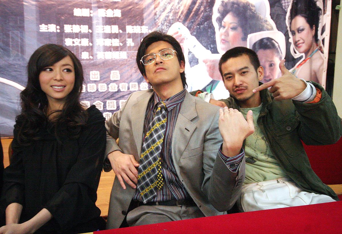 2008年12月26日,杭州,电影《a面b面》热拍.张静初,陈晓东+++_+++a面b