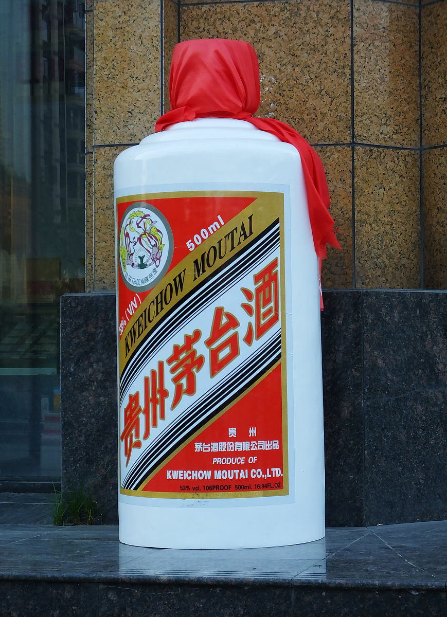 请对中国白酒公司的知名度进行排名