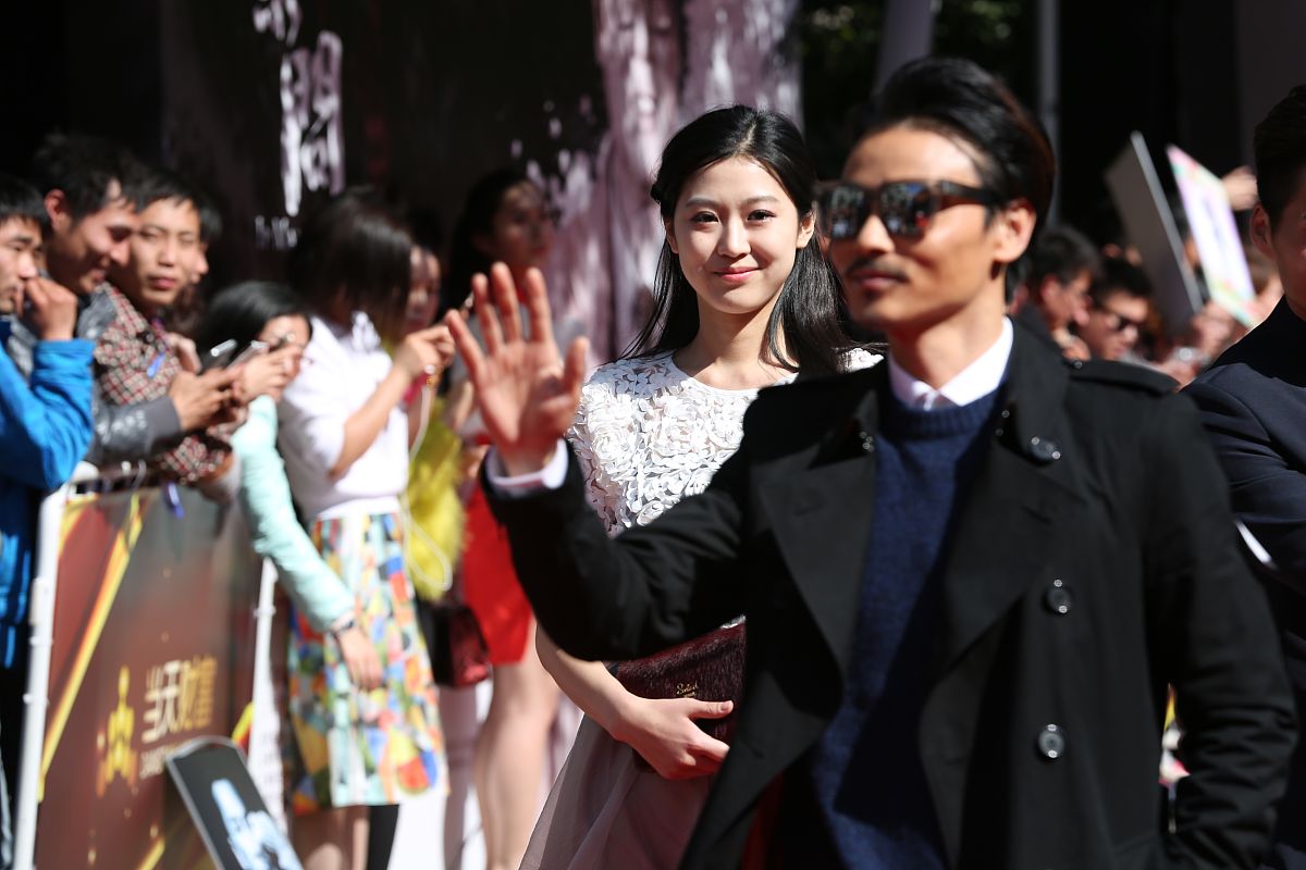 2015年03月25日,上海,电影《叶问3》开机仪式红毯.