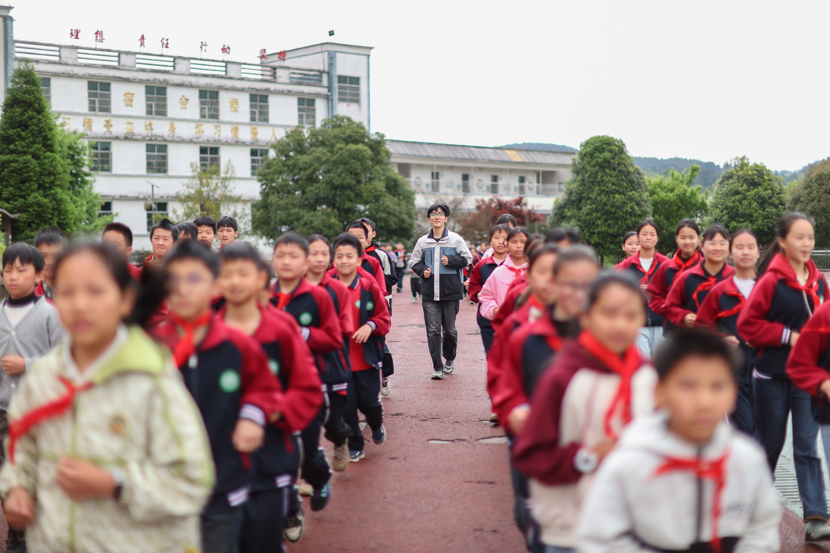 <strong>2</strong>026年4月22日,在贵州省丹寨县扬武镇长青二小,支教者