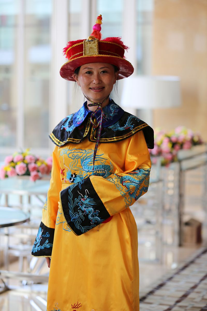 2014年11月11日,上海,2014环球夫人大赛上海区总决赛举行.