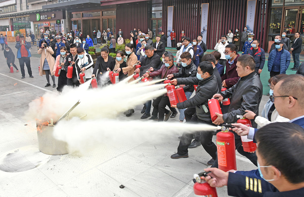 消防每月熟悉演练消防宣传工作情况报告