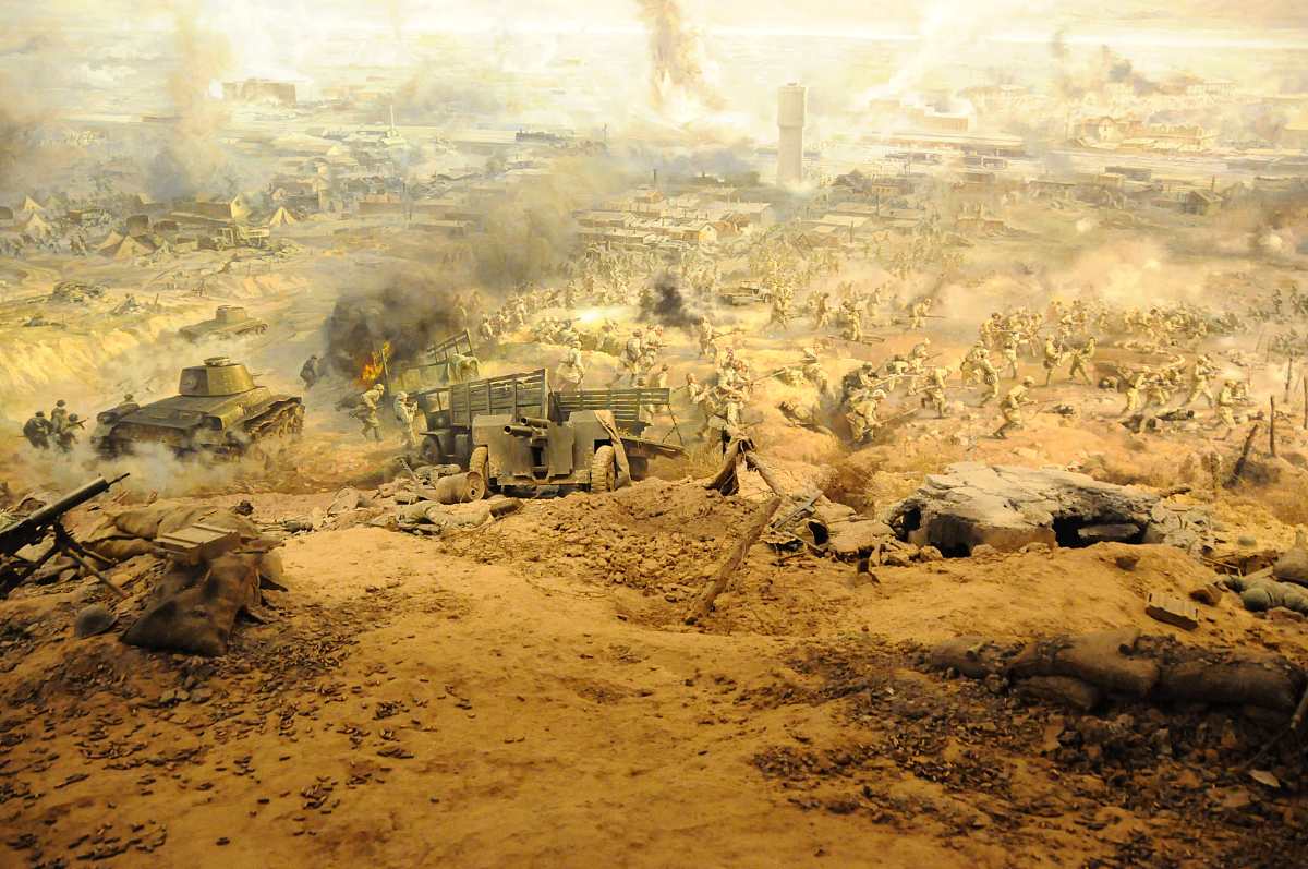 请用架空的方式描述一场战斗