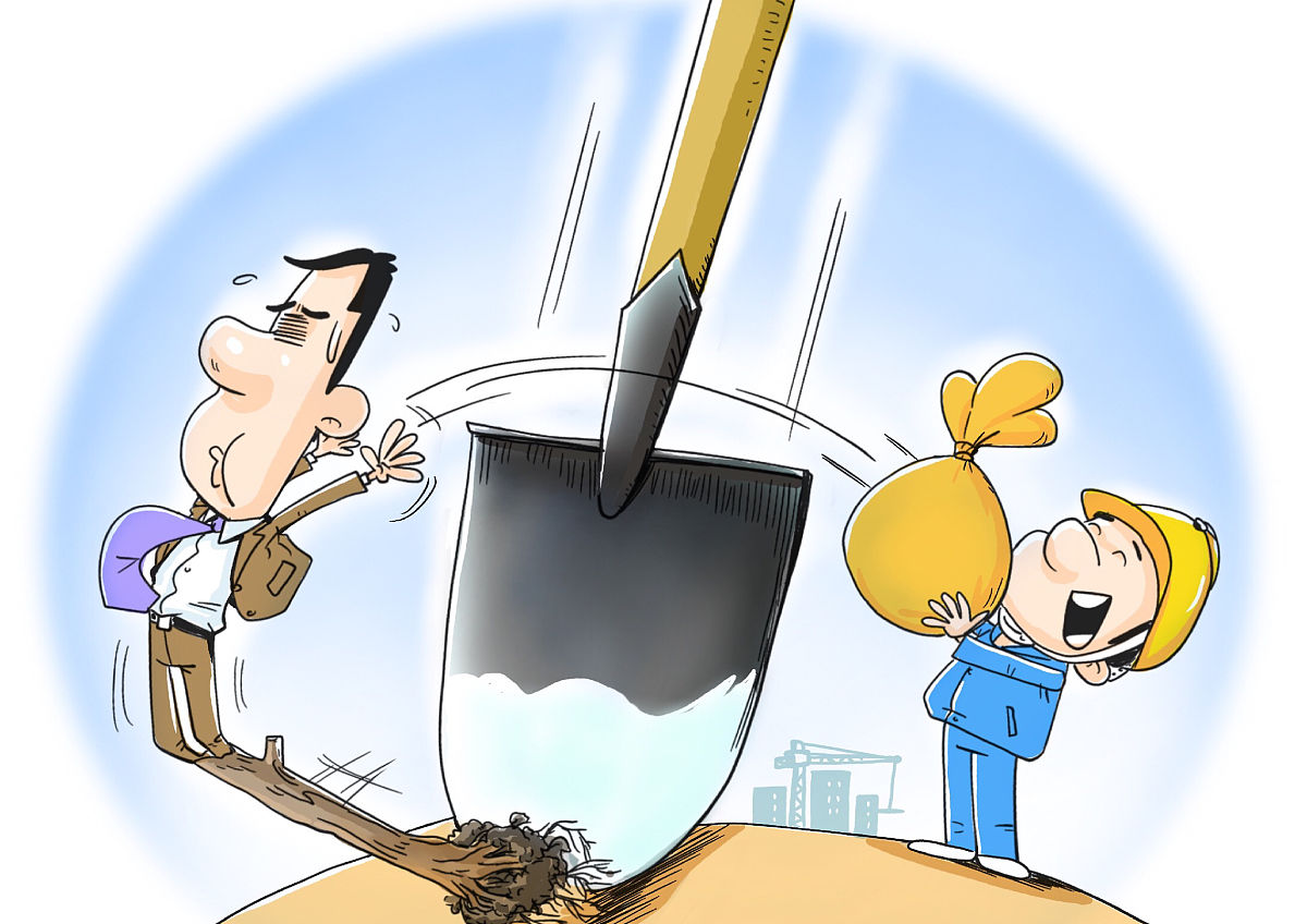 漫画:湖南建立保障农民工工资支付长效机制