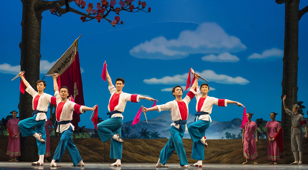 当地时间2015年7月11日,美国纽约,中央芭蕾舞团在出席林肯中心艺术节,