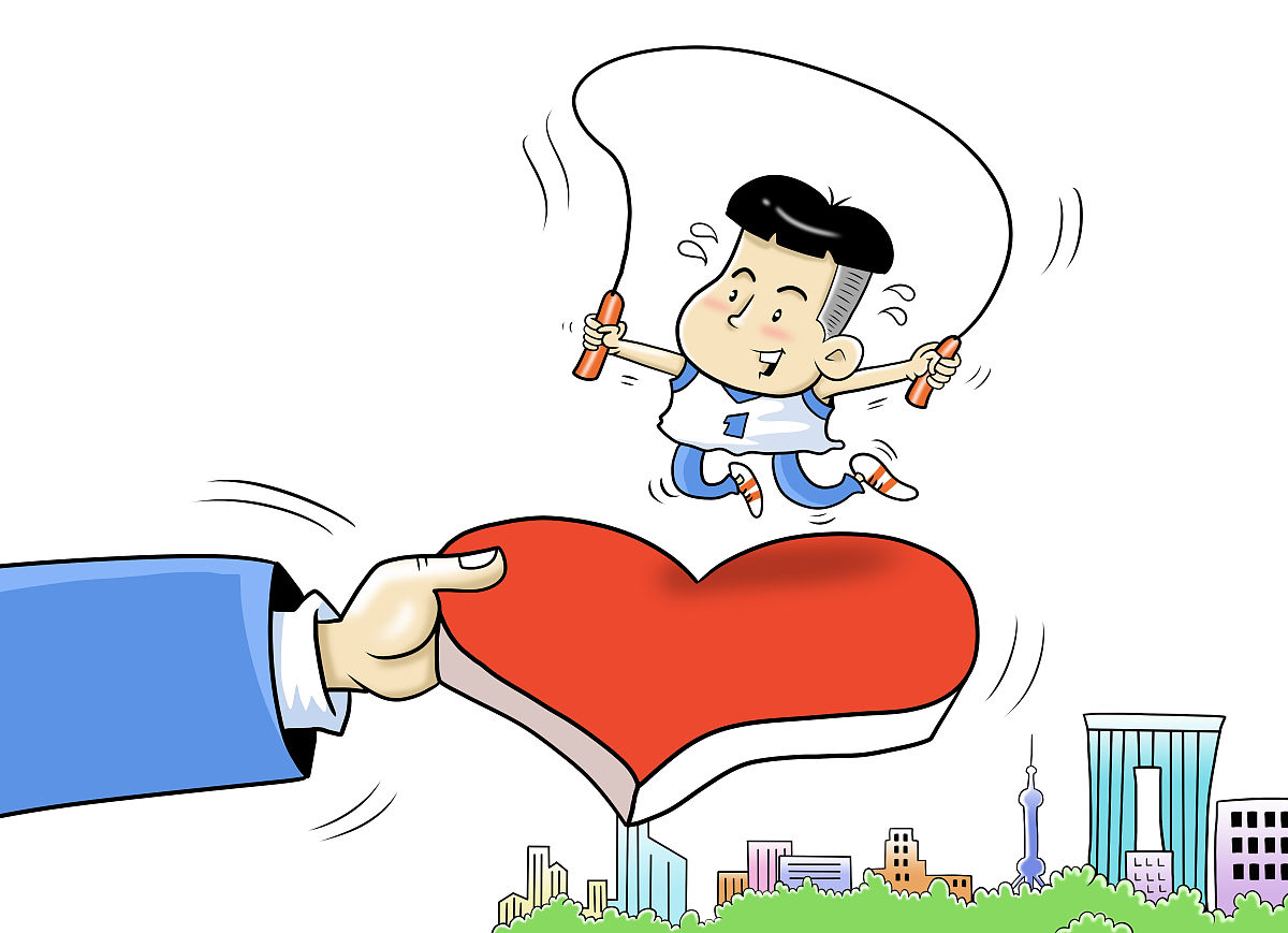 漫画:教育部部署支持探索开展暑期托管服务