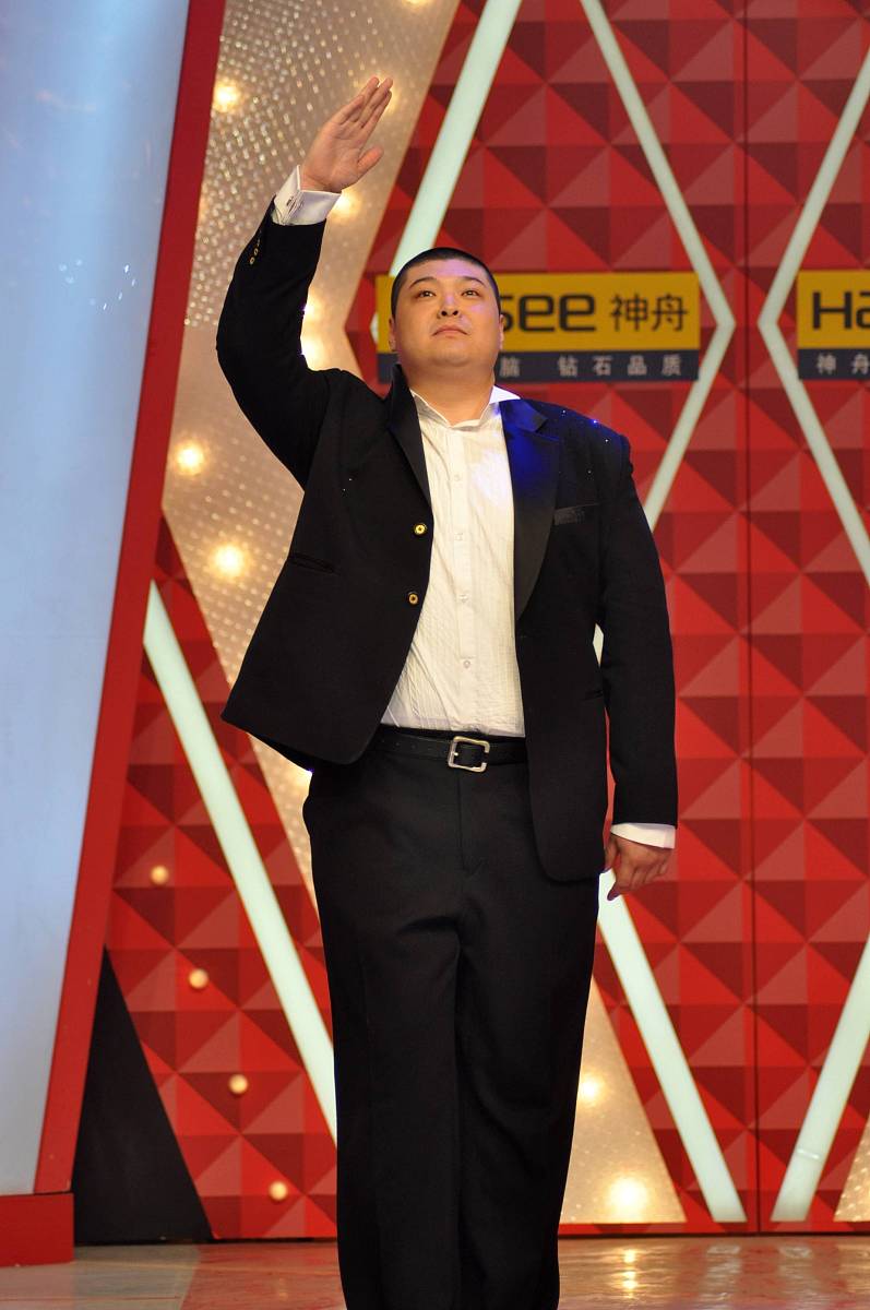 2011年5月26日,上海,搞笑综艺节目《谁是爆笑王》录制.刘云天+++_+++
