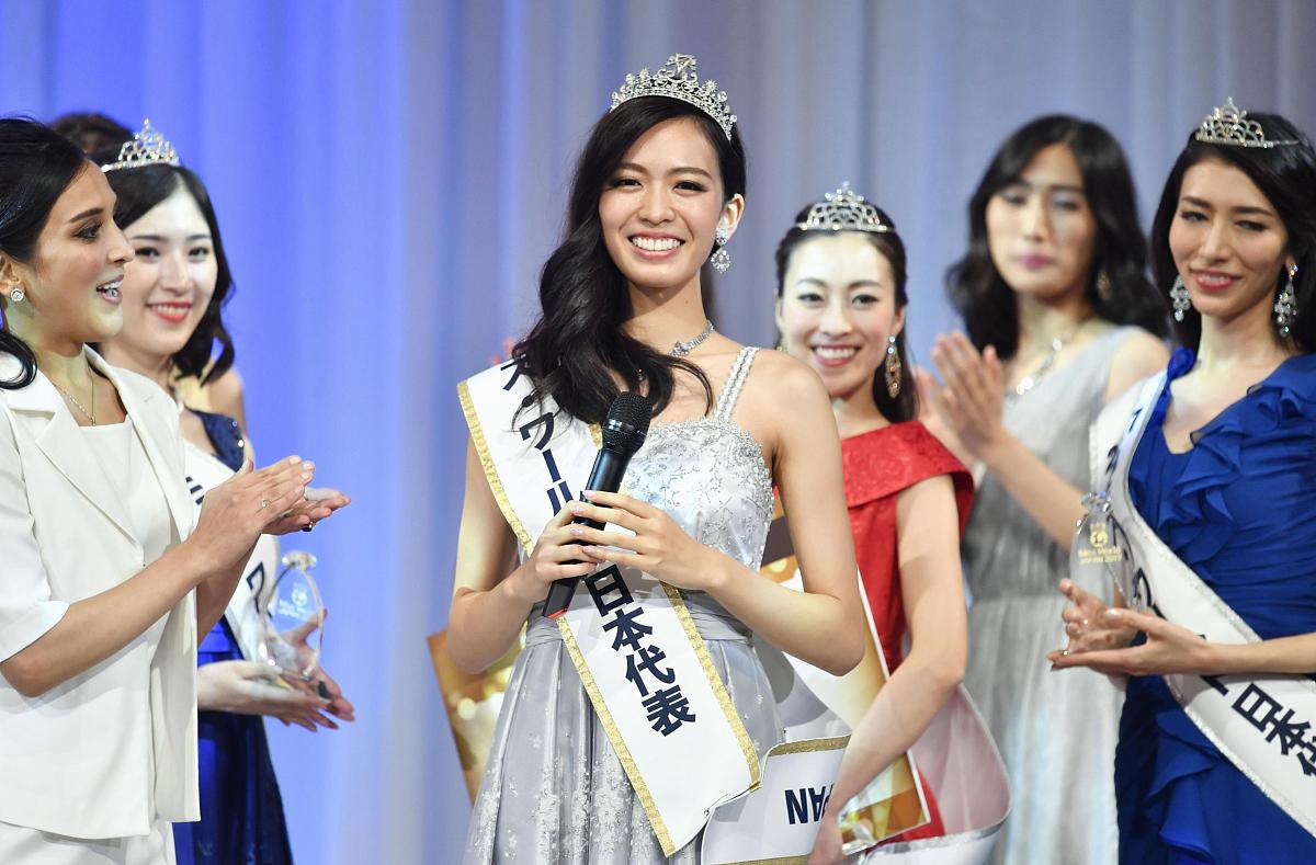 当地时间2017年9月4日,日本东京,2017世界小姐日本代表出炉,大学生har