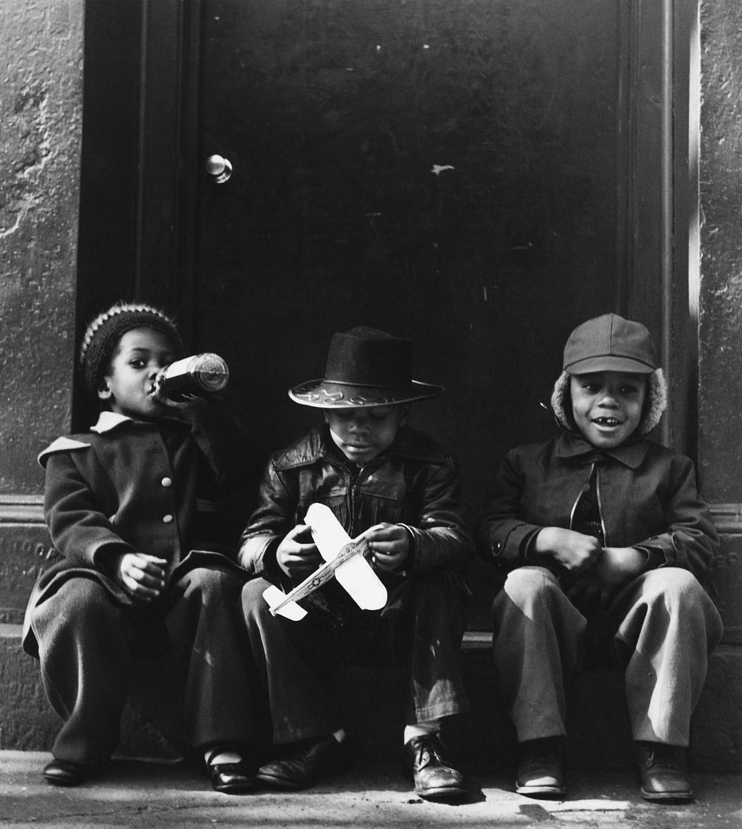 three little boys in new york city, circa 1965. (photo by erika 