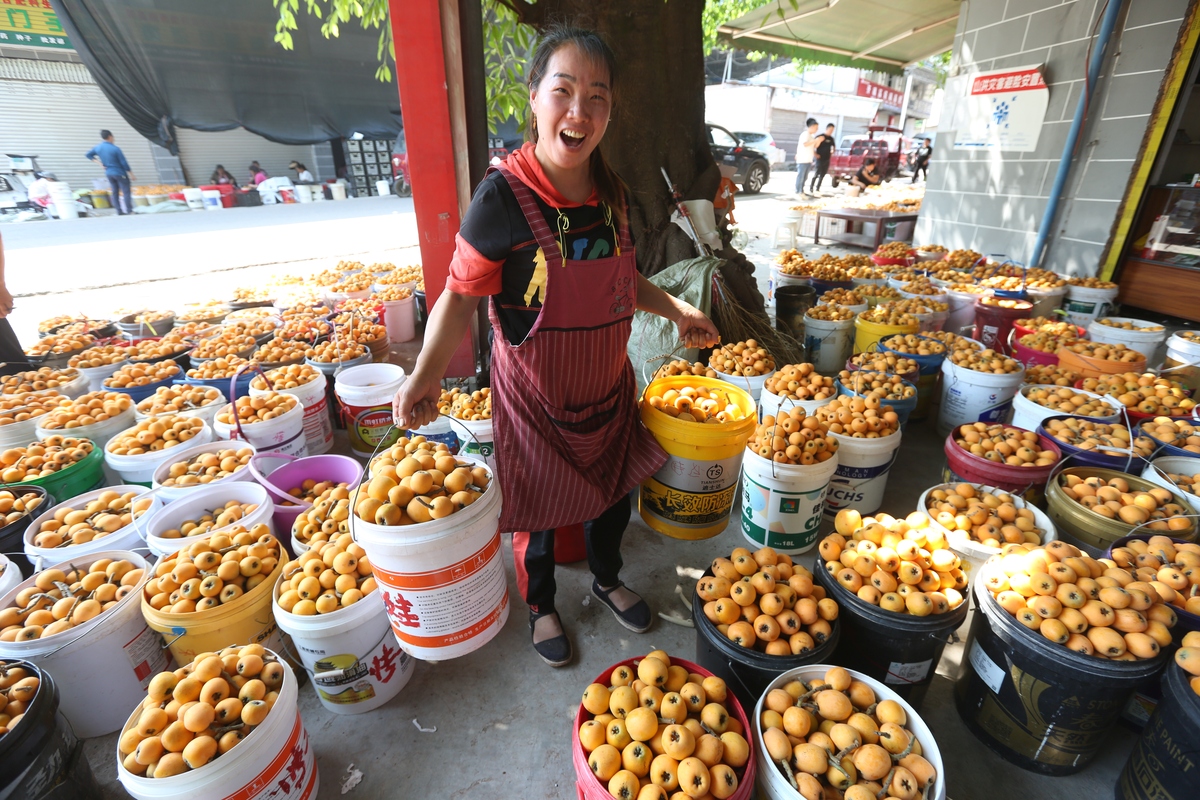 枇杷次果加工市场具体分布