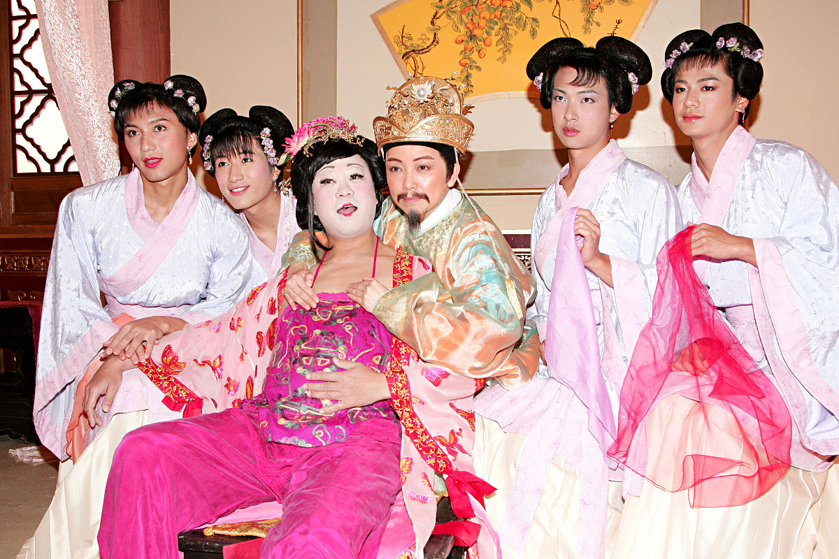 2008年3月19日,香港,电视剧《尖子攻略》探班.+++_+++尖子攻略,