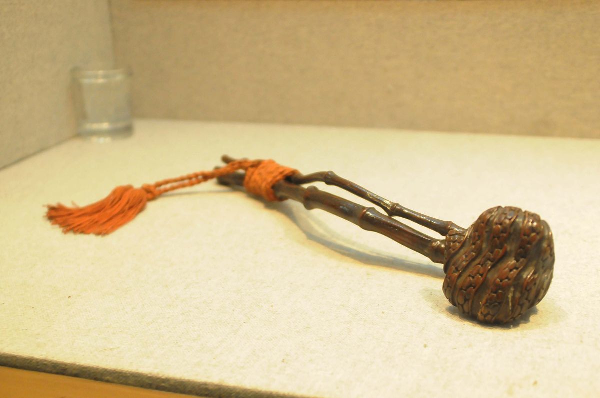 2011年11月22日,杭州,《竹韵——慈溪木艺堂藏古代竹雕艺术品特展》在