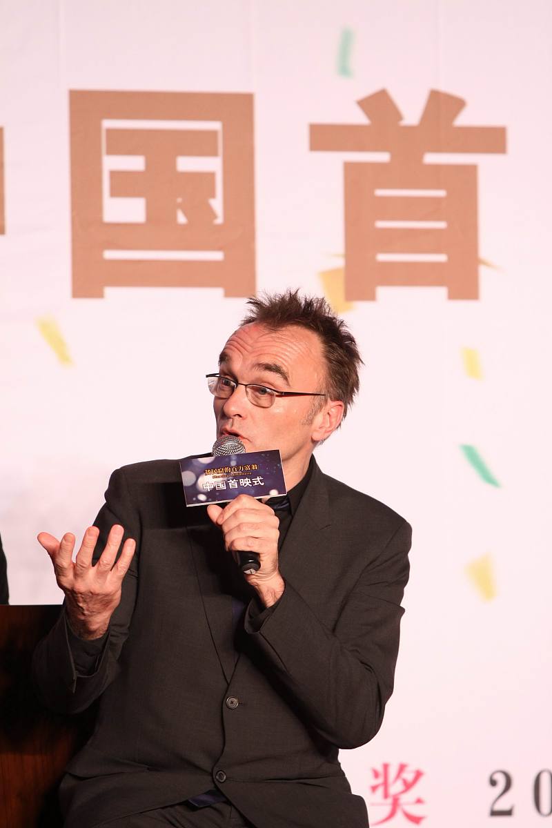 2009年3月25日,北京,电影《贫民窟的百万富翁》中国首映礼在东方君悦